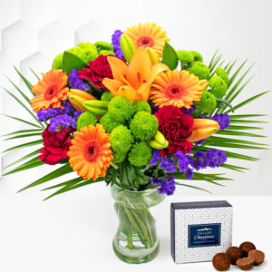 Joyful - Free Chocs - Flower Delivery - Birthday Flowers - Next Day Flowers - Flowers - Next Day Flower Delivery