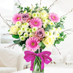 Sent with Love - Free Chocs - Flower Delivery - Next Day Flowers - Flowers UK - Birthday Flowers