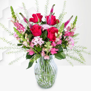 Purely Pink - Letterbox Flowers - Letterbox Flower Delivery - Postbox Flowers - Flowers Through The Letterbox