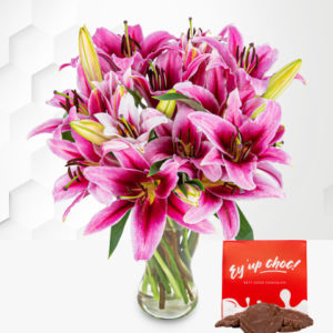 Stargazer - Flower Delivery - Next Day Flower Delivery - Next Day Flowers - Send Flowers - Flowers By Post - Free Chocs