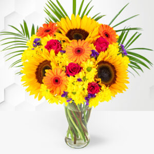 British Summer Bouquet - Sunflower Delivery - Sunflower Bouquet - Flower Delivery - Flowers By Post