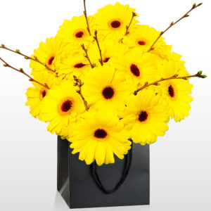 Van Gogh Bouquet - National Gallery Flowers - National Gallery Bouquets - Yellow Bouquet - Birthday Flowers - Flower Delivery